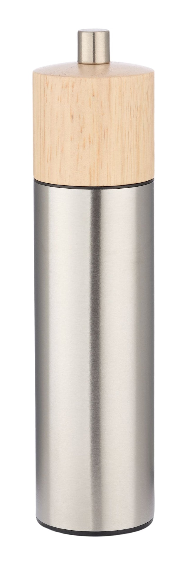 Natural Wood/Stainless Steel Salt & Pepper Grinder O6353