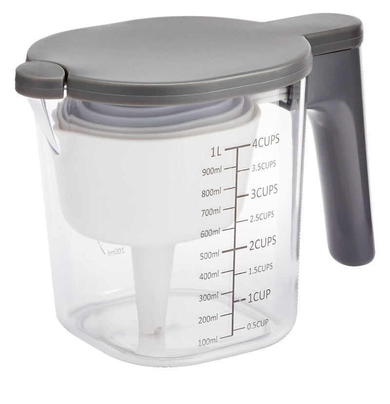 Plastic Stackable Measuring Cup Set, 10-pc Y3902