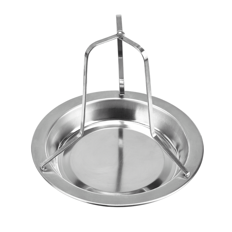 Stainless Steel Folding Beer Can Chicken Holder/Chicken Roasting Rack Stand I3194