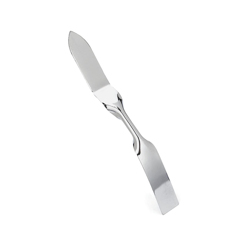 2-in-1 Carbon Steel Chrome Plated Patching Knife For Plaster, Stucco & Concrete O3648