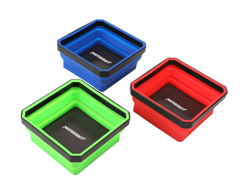 3 Piece Collapsible Magnetic Parts Tray E7925