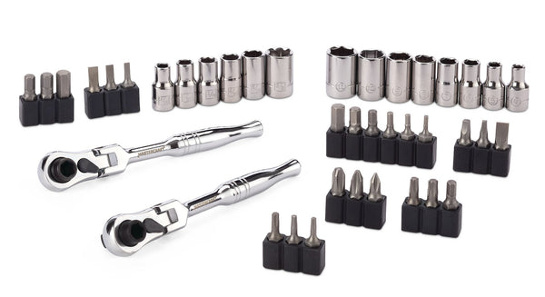 39 Piece 1/4" Micro Ratchet/Driver Set T1622