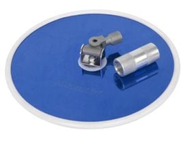 Aluminum Radial Drywall Sander with Pole Adapter, Fits 9-in Hook & Loop Discs I9599