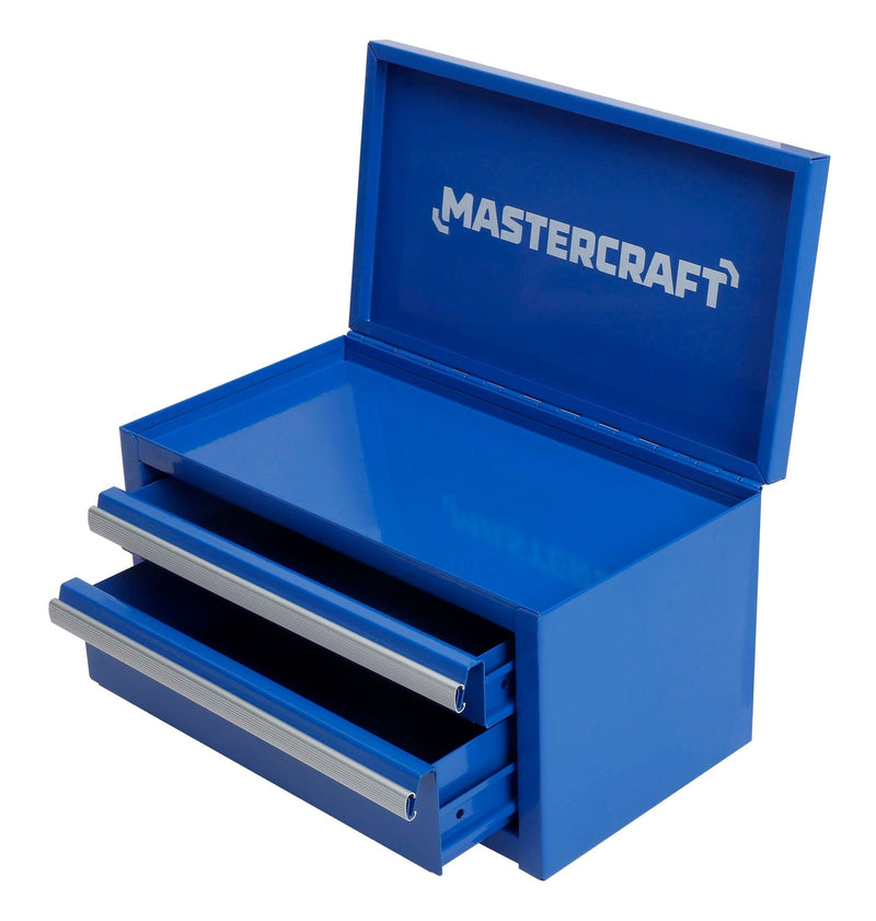Mini Toolbox with 2 Drawers, Blue Z1860