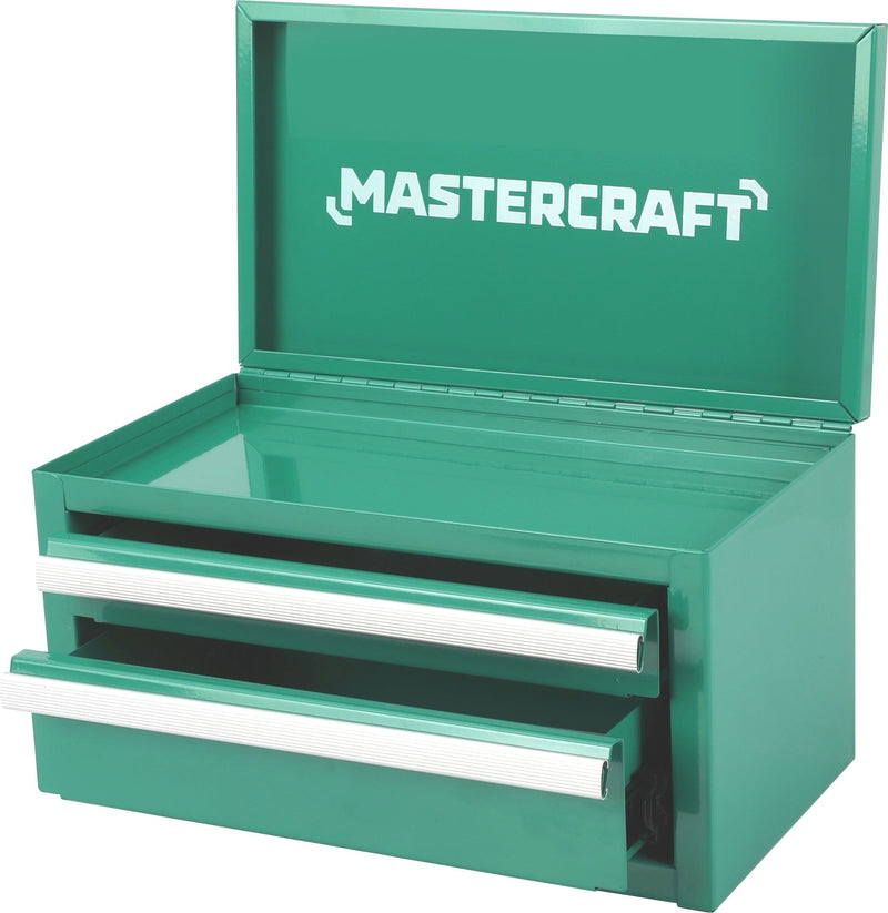 Mini Toolbox with 2 Drawers, Emerald K8423