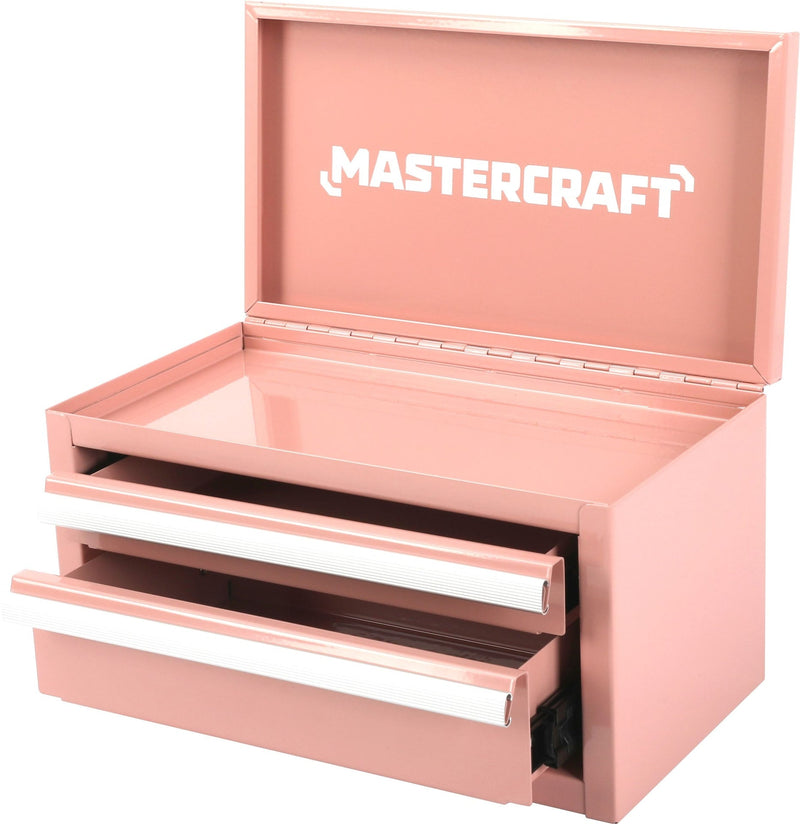 Mini Toolbox with 2 Drawers, Peach L4486