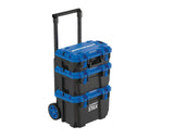 Stax Tool Storage Set with Auto-Locking Mechanism, 3-pc