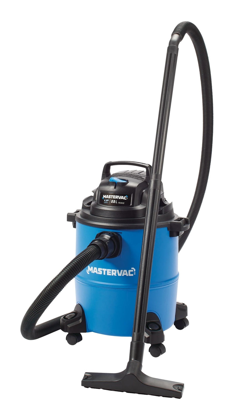 Mastervac VOC608PF 4.0 Peak HP Wet/Dry Shop Vacuum with Hose & Accessories, 22-L C1887
