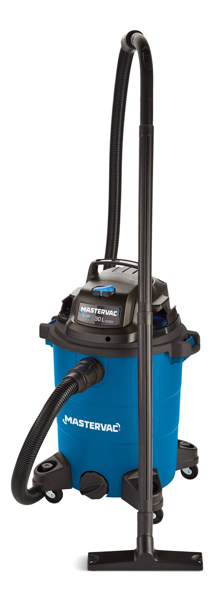 Mastervac VOC809PF 4.0 Peak HP Wet/Dry Shop Vacuum with Anti-Bacterial Cartridge Filter, 30-L V9571