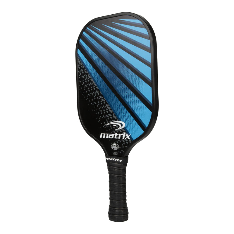 Graphite Carbon Fibre High-Strength Pickleball Paddle/Racket, USAPA Approved, Black P6364