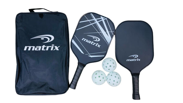 Recreational Official Size Pickleball Paddle/Racket & Ball Set, 5-pc P9246