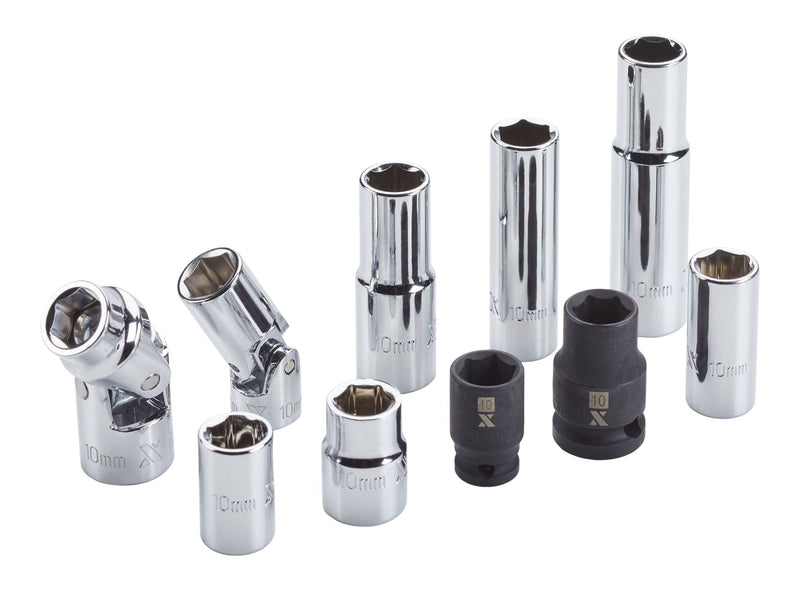 10-mm Socket Rail, 10-pc C6247