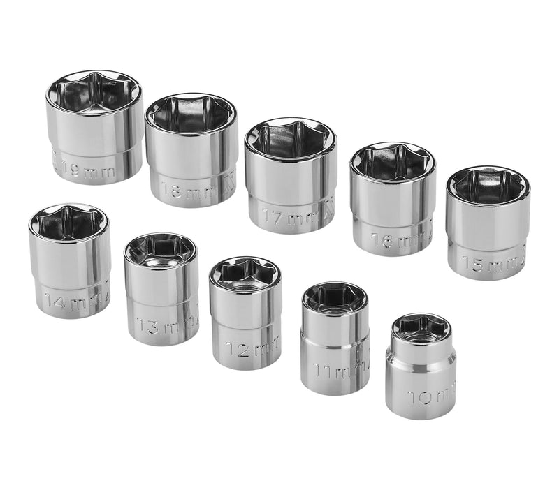 10 Piece 3/8" Drive Low Profile Socket Rail A3449