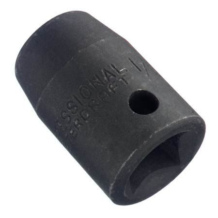 1/2-in Drive Impact Sockets, Assorted Sizes, SAE/Metric, CRMO F888