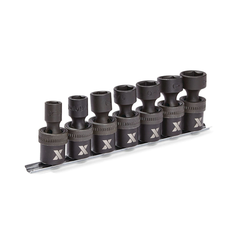 1/2-in Drive Swivel Impact Socket Set, 7-pc, SAE, Cr-Mo V5317