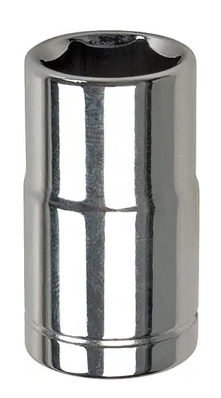 1/4-in Drive Assorted Sizes Regular Socket, 6-Point, Nickel-Chrome Plating O8649