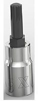1/4-in Drive Triple Square Hex Bit Socket