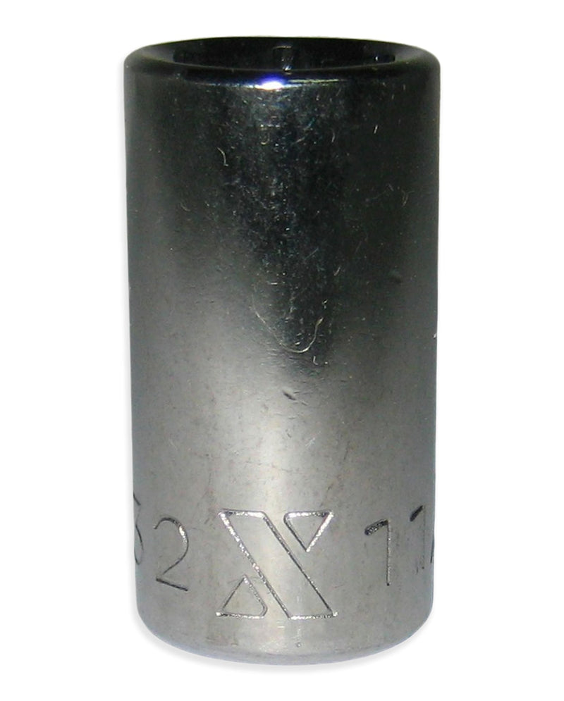 21mm 1/2-in Drive Regular Socket 6-Point, CRV, Chrome Plating A9933