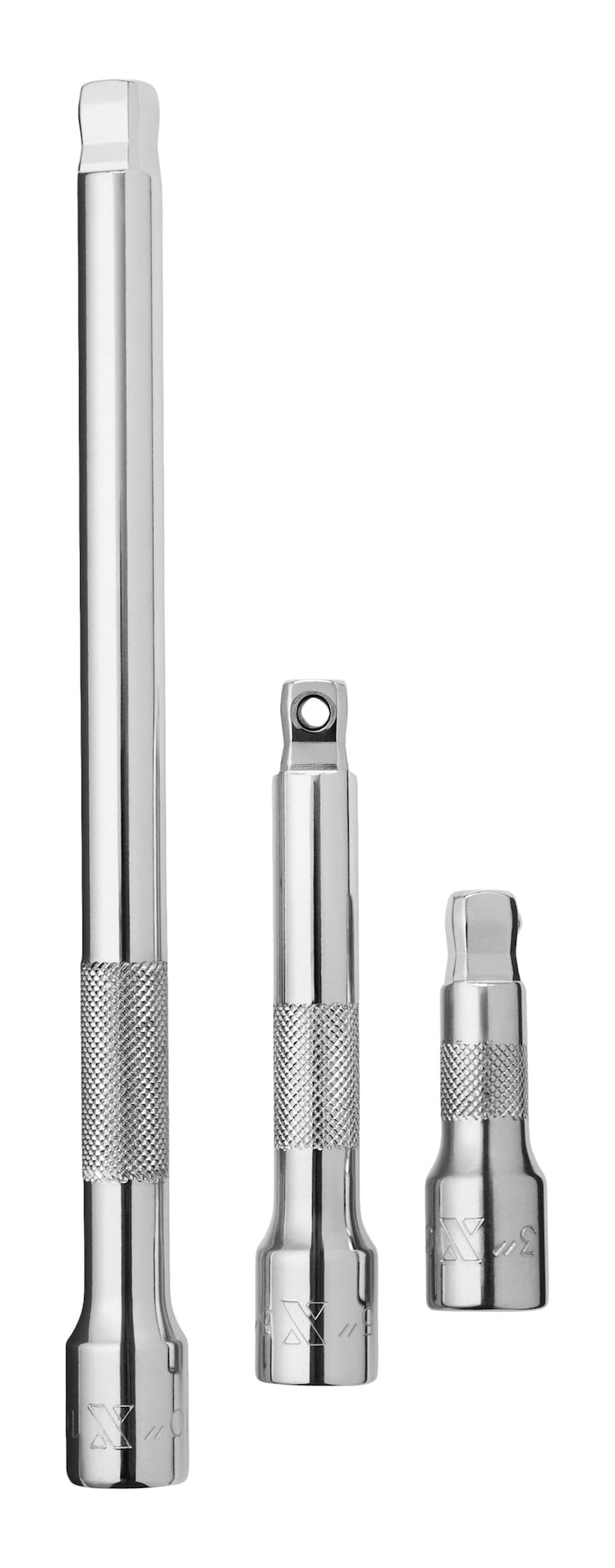 3 Piece 1/2" Drive Wobble Extension Bar Set W4396