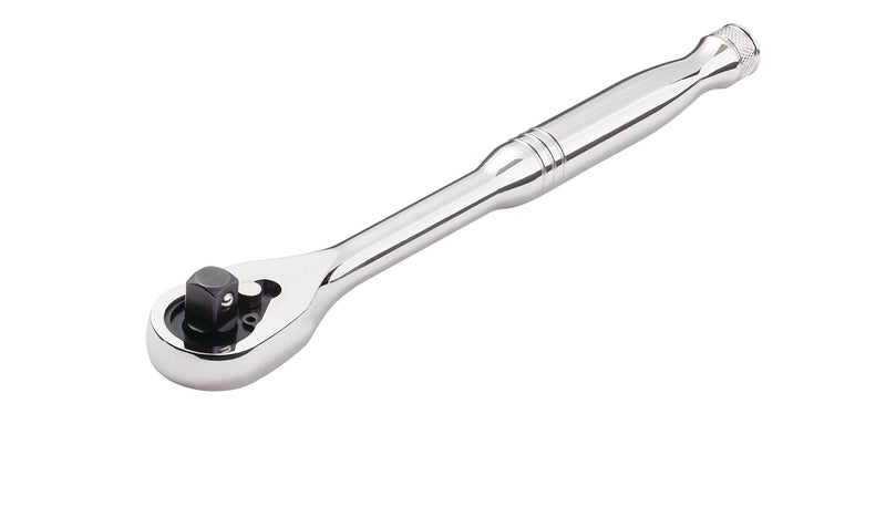 3/8-in Drive 90-Tooth Ratchet, CRV, Nickel-Chrome Plating, 8-in T1103
