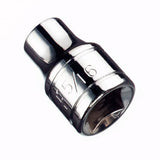 3/8-in Drive Assorted Sizes Regular Socket, 6-Point, Nickel-Chrome Plating