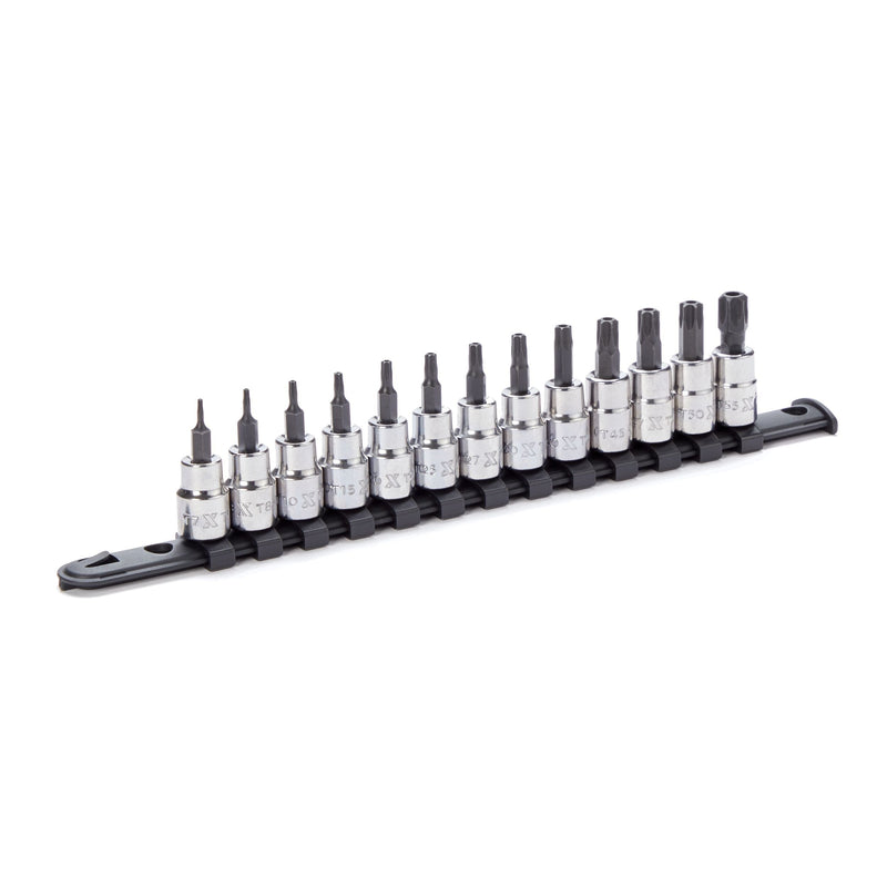 3/8-in Drive Tamper Proof Star-drive Bit Socket Set, Heat-Treated, 13-pc T1822