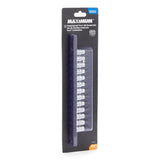 3/8-in Drive Tamper Proof Star-drive Bit Socket Set, Heat-Treated, 13-pc