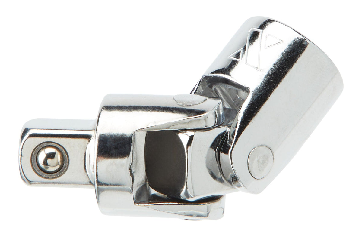 3/8-in Drive Universal Joint Socket, CRV, Nickel-Chrome Plating