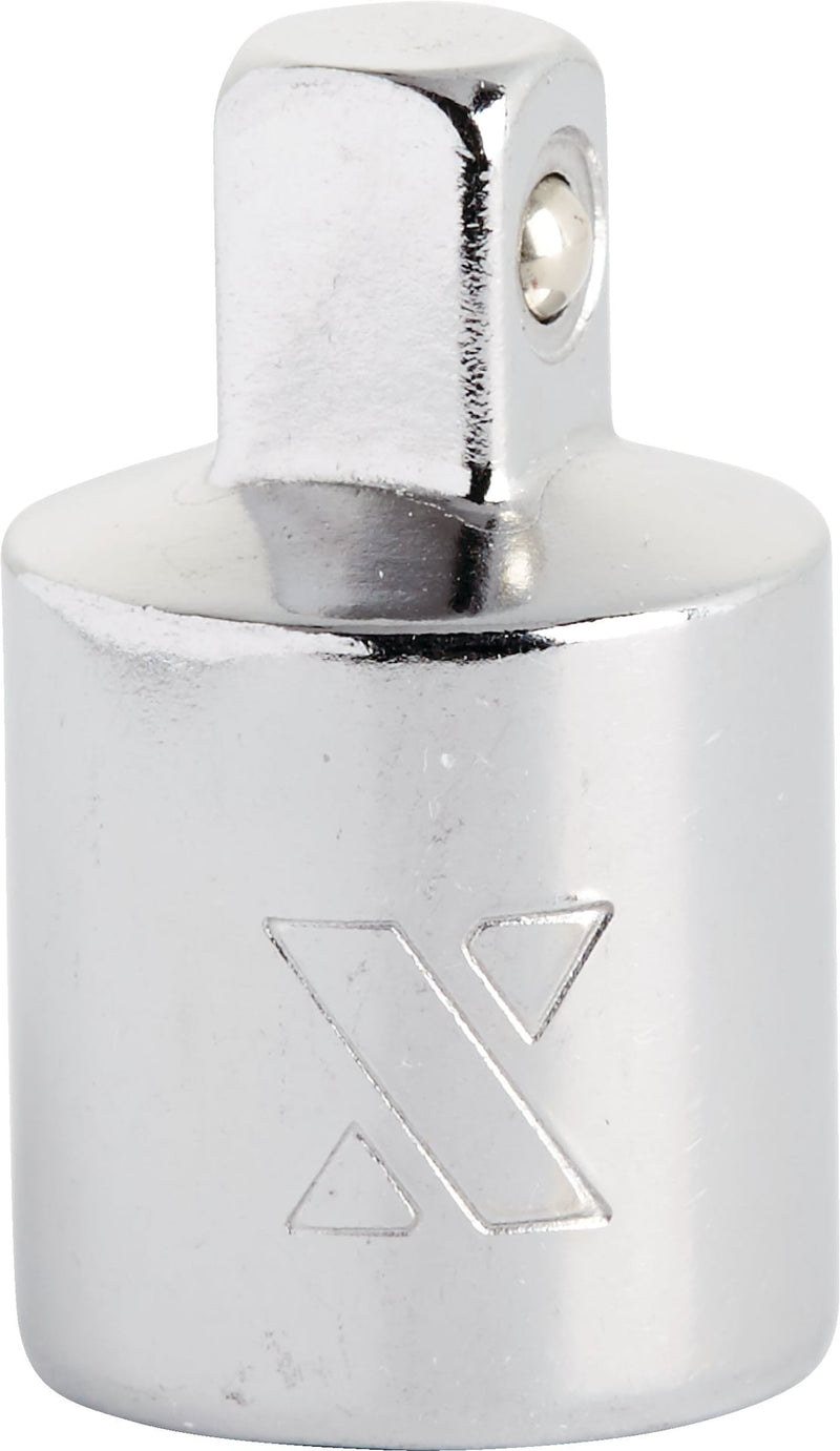 3/8-in to 1/4-in Drive Socket Adapter, Nickel-Chrome Plating H6664
