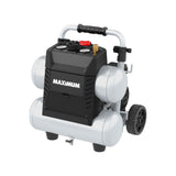 4.5-Gallon Quiet Air Compressor, 150 PSI, 1.3 HP