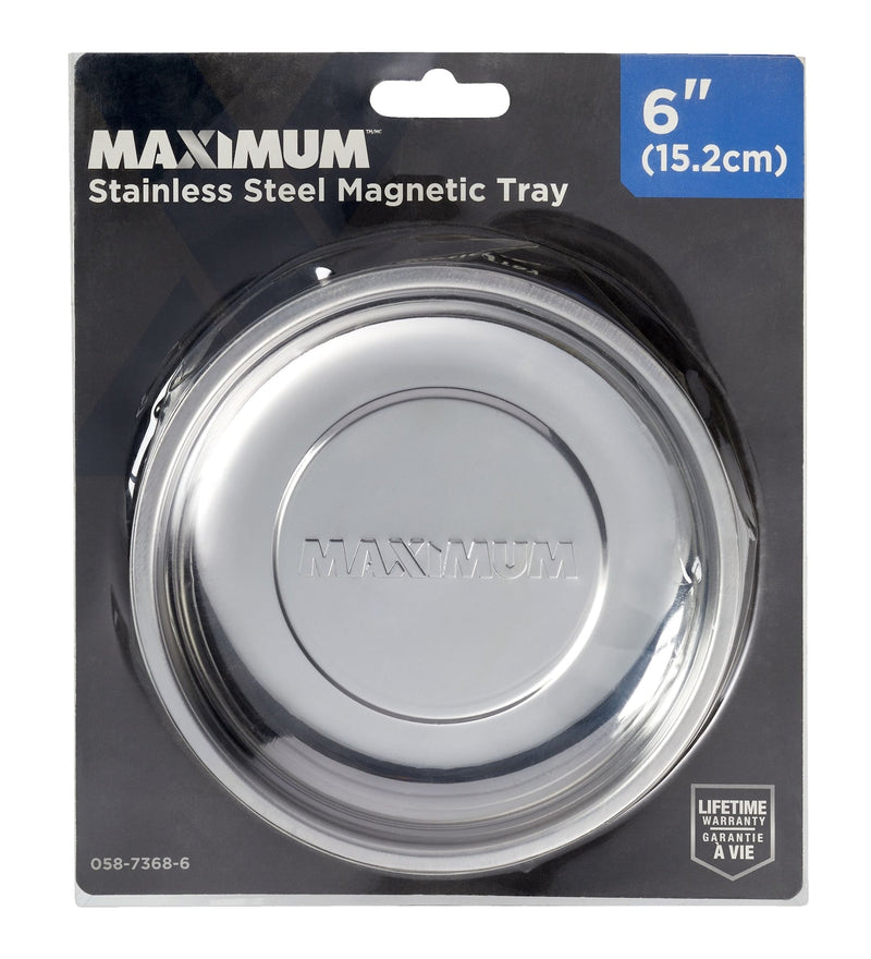 Magnetic Tool Bowl Tray/Holder, Stainless Steel H5769