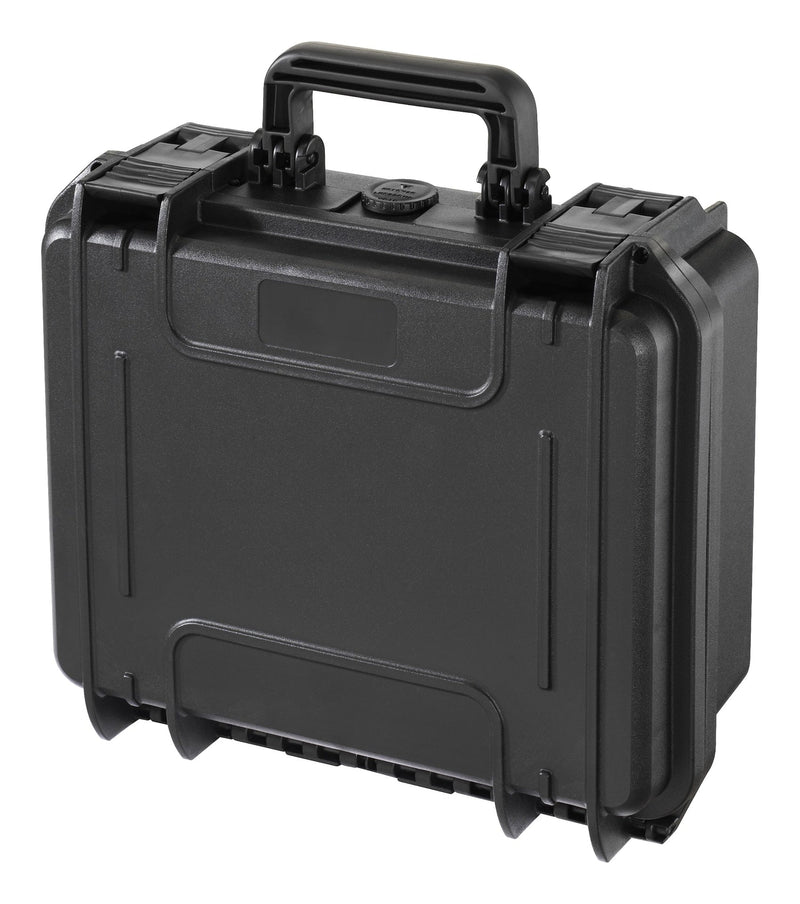 Portable IP67 Waterproof Storage Case with Foam Layers, Small, Black L0474