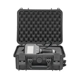 Portable IP67 Waterproof Storage Case with Foam Layers, Small, Black
