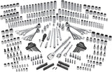 Professional Grade Socket Set, 346-pc, CRV, Nickel-Chrome Plating