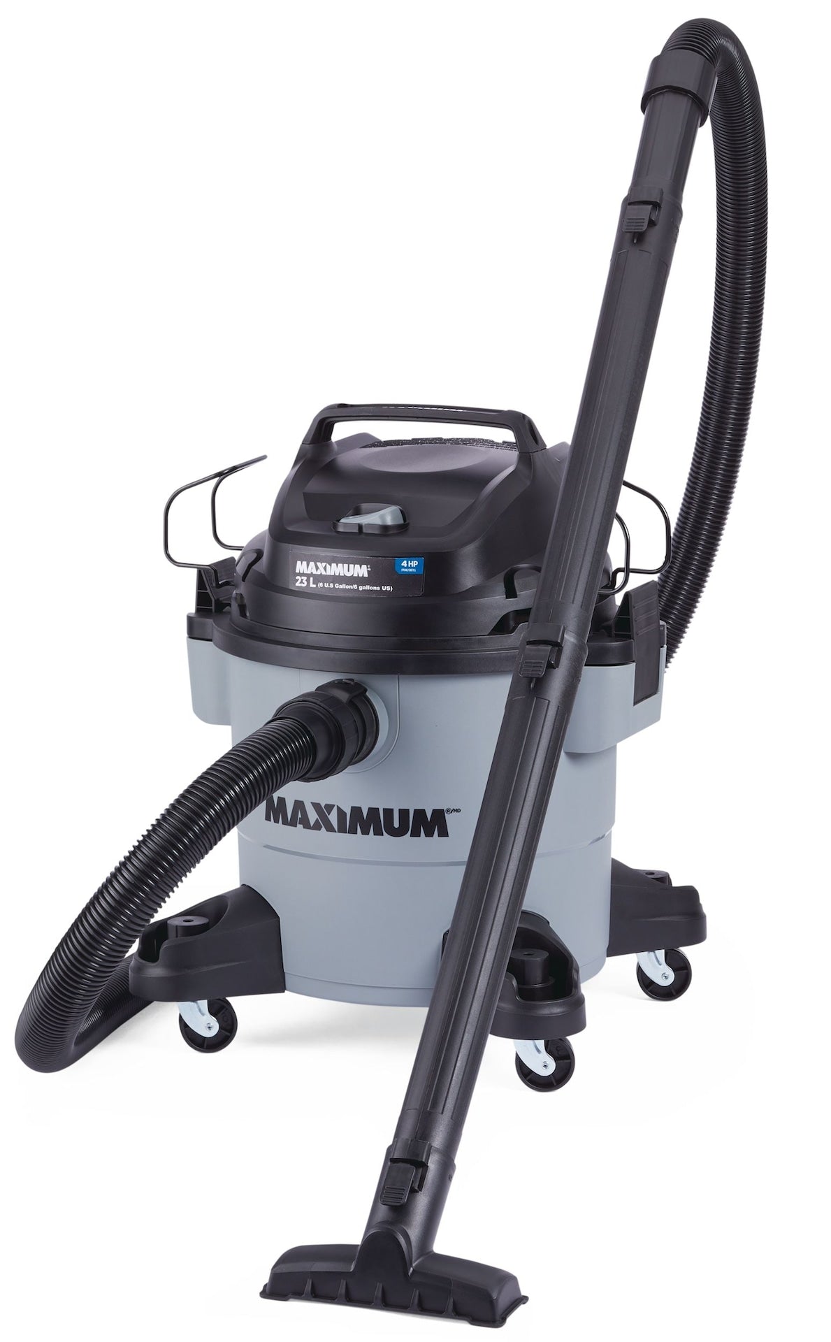 VJF608PF 4 Peak HP Wet/Dry Shop Vacuum with Hose & Accessories, 22-L