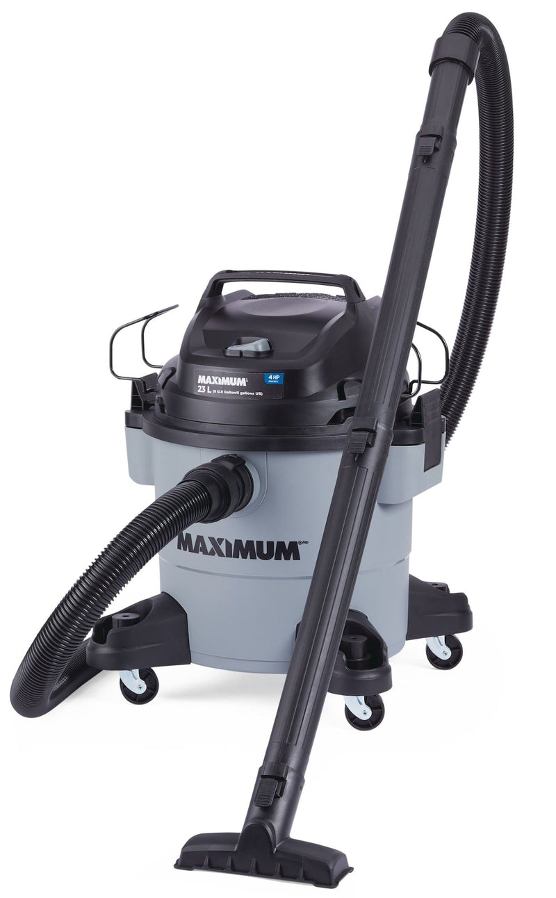 VJF608PF 4 Peak HP Wet/Dry Shop Vacuum with Hose & Accessories, 22-L I9432