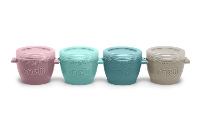Snap & Go Food Storage Containers, 4-oz Pods, Multi-Colour, 4-pk H7552