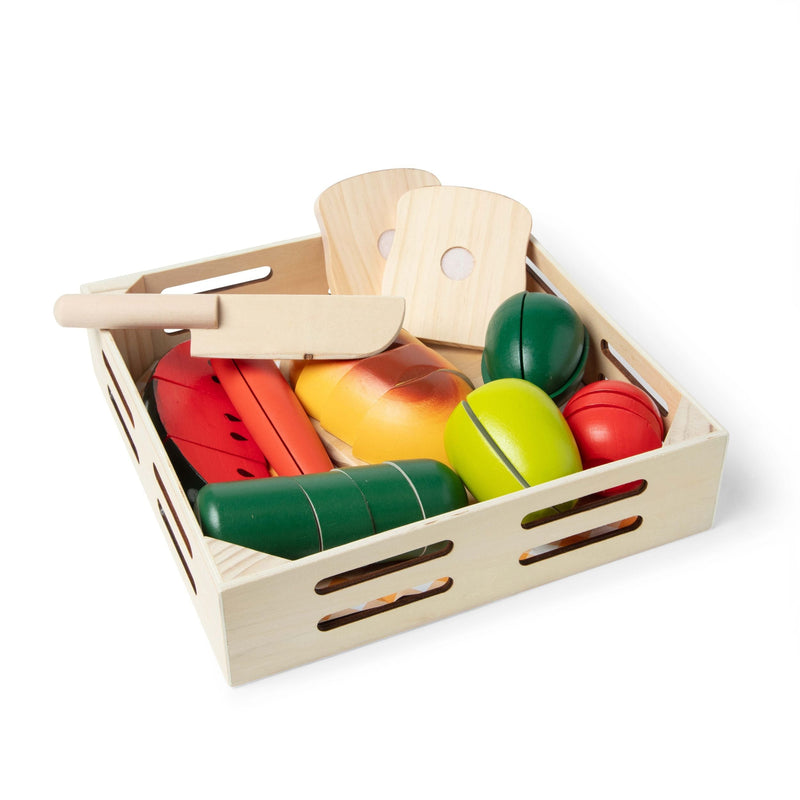 Wooden Cutting Food Playset, Ages 3+ O9154