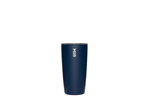 Insulated Stainless Steel Travel Tumbler with Press-Fit Slide Lid, Tidal Blue, 16-oz U0922