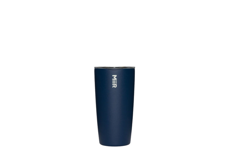 Insulated Stainless Steel Travel Tumbler with Press-Fit Slide Lid, Tidal Blue, 16-oz U0922