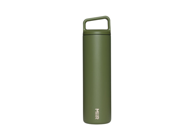 Wide Mouth Stainless Steel Insulated Travel Water Bottle, Evergreen, 20-oz B6048