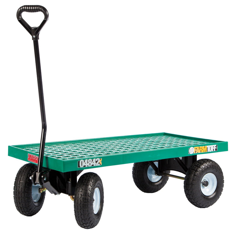 Poly Deck Garden Wagon, 20-in x 40-in D0563