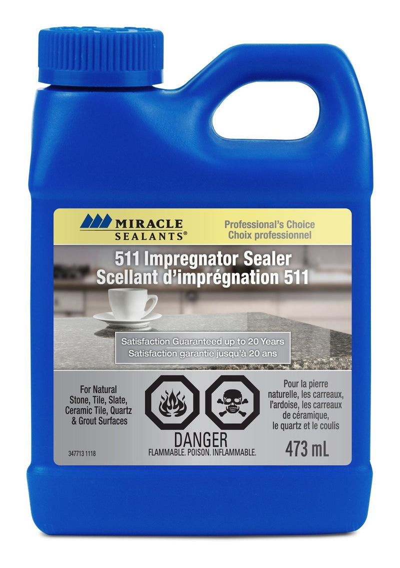 511 Impregnator Sealer For Stone, Ceramic, Quartz, Granite, Clear, 473-mL C7906