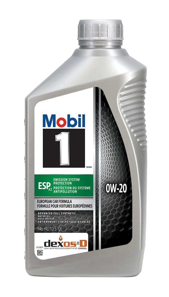 ESP Emission System Protection X2 Advanced Fuel Economy 0W20 Synthetic Engine/Motor Oil, 946-mL K0738