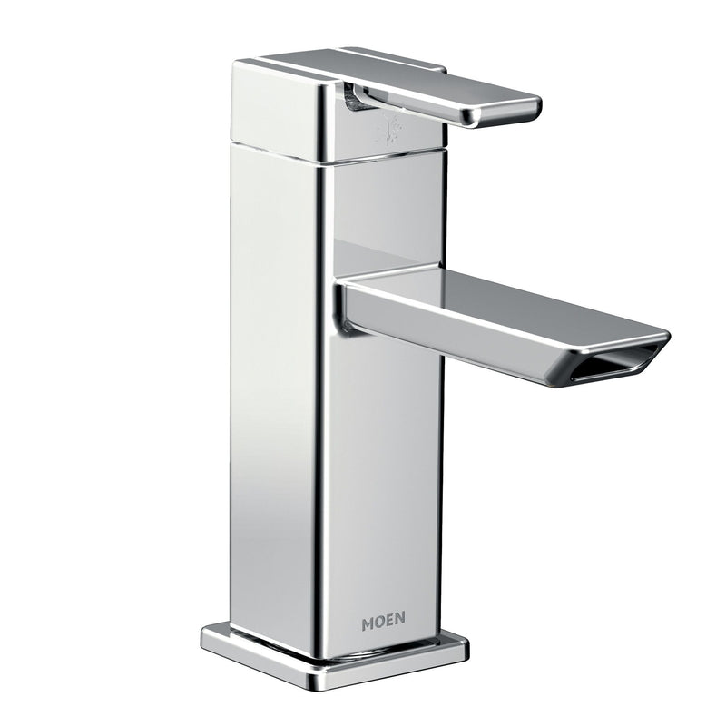 90-Degree 1-Handle Modern Lavatory Faucet, Chrome P9962
