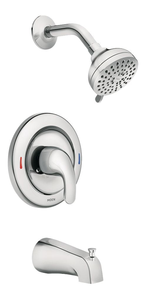 Adler Single Handle Tub Shower with Posi-Temp, Chrome M7339