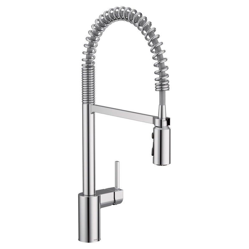 Align Single Handle High Arc Pull Down Sprayer Kitchen Faucet, Chrome S5023