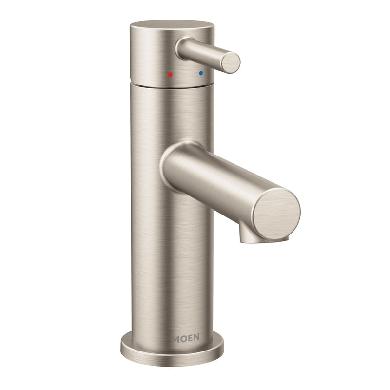 Align Single Handle High Arc Single Hole Bathroom Sink Faucet, Brushed Nickel G8961