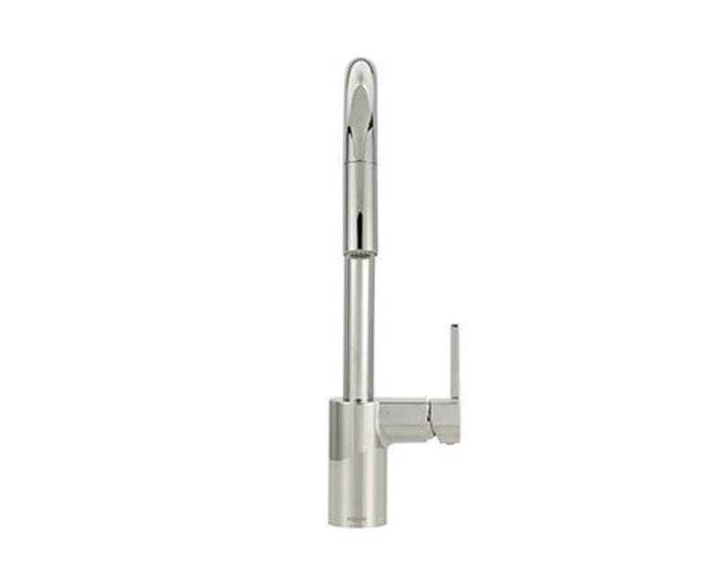 Align Single Handle Modern Pull Down Sprayer Kitchen Faucet with Reflex & Power Clean, Chrome R0217