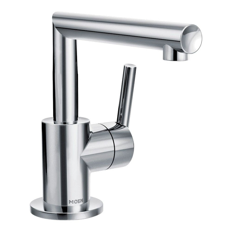 Arris Single Handle Single Hole Bathroom Sink Faucet, WaterSense Certified, Chrome D5407